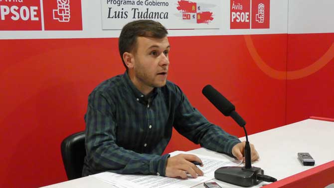 Javier Hern&aacute;ndez, secretario de JJSS de &Aacute;vila.