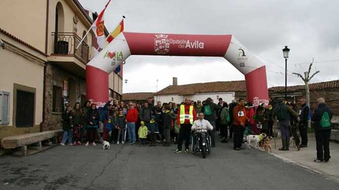 Marcha Popular de Diego Álvaro a Carpio Medianero.