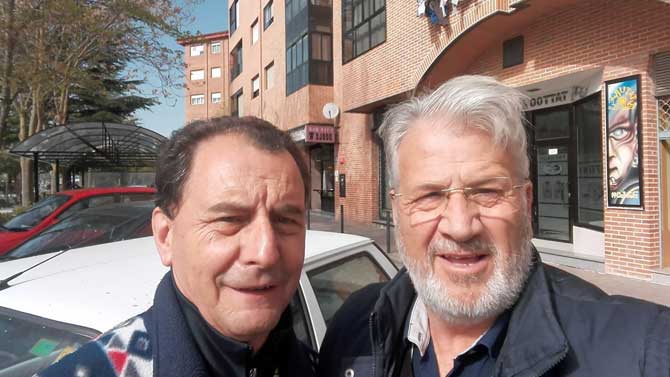 Francisco León y Julio López, candidatos de Arévalo Decide.