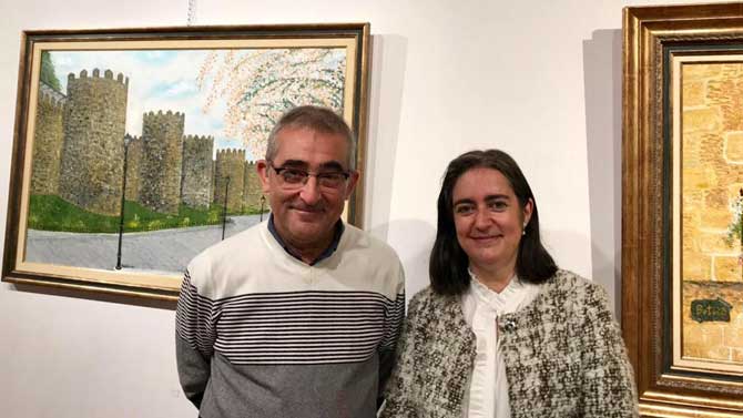 Domingo del Prado con Sonsoles Sánchez-Reyes.