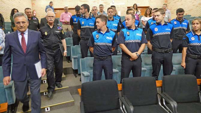 Imagen de archivo de alumnos de la Escuela Regional de Policía.