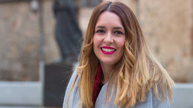 María Ángeles García Salcedo, alcaldesa de Fontiveros.