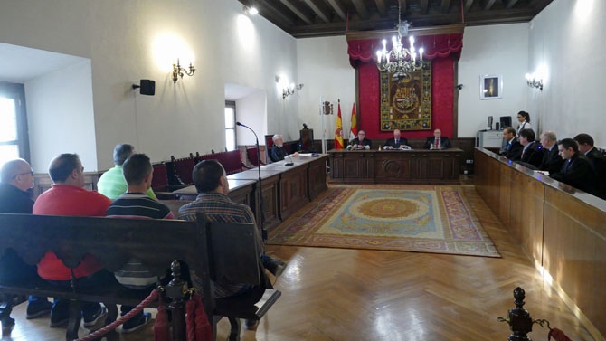 Juicio en la Audiencia de &Aacute;vila en diciembre de 2018.