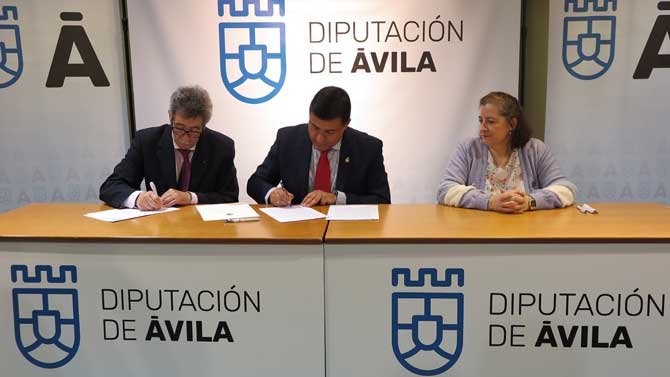 Convenio entre la Hermandad de Donantes de Sangre y la Diputación.