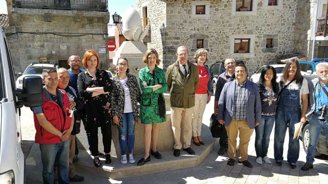 Clausura del programa de formación en Piedralaves.