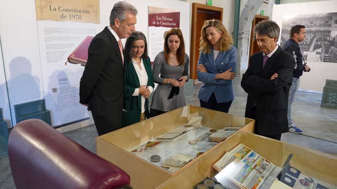Exposici&oacute;n &lsquo;40 A&ntilde;os de la Constituci&oacute;n Espa&ntilde;ola&rsquo;.