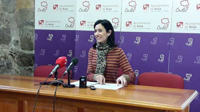 Patricia Rodríguez tras la Junta de Gobierno.