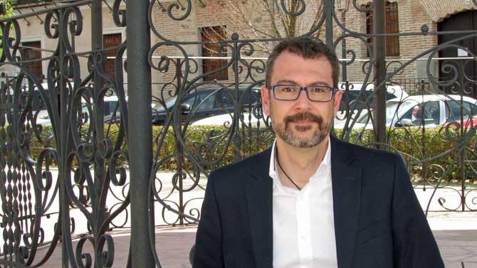 Rodrigo Romo, candidato del PSOE a la alcald&iacute;a de Ar&eacute;valo.