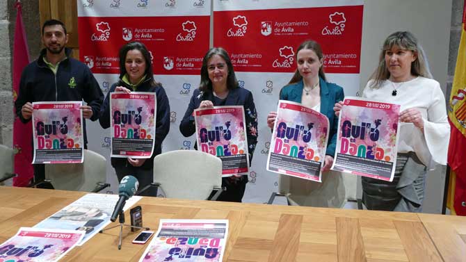 Presentación del Día Internacional de la Danza en Ávila.