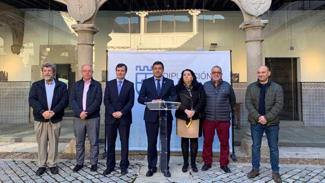 Manifiesto contra la esclavitud infantil en la Diputación de Ávila.