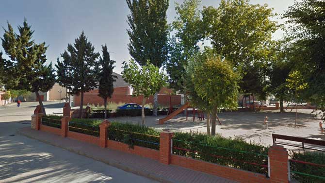 Parque municipal de La Nava de Arévalo.