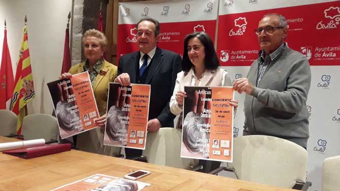 Presentación del concierto de Camerata Abulense y Amicus Meus.