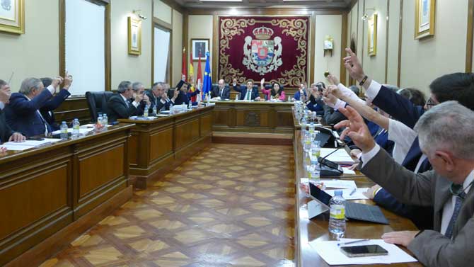 Pleno de abril en la Diputación de Ávila.