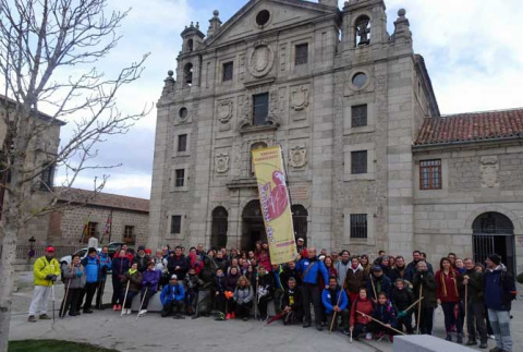 Salida desde Ávila de la ruta 'De la cuna al sepulcro'.
