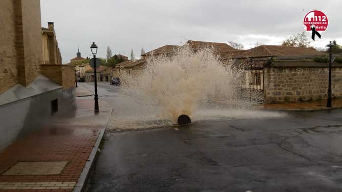 Revent&oacute;n de una conducci&oacute;n en la calle Zamora.
