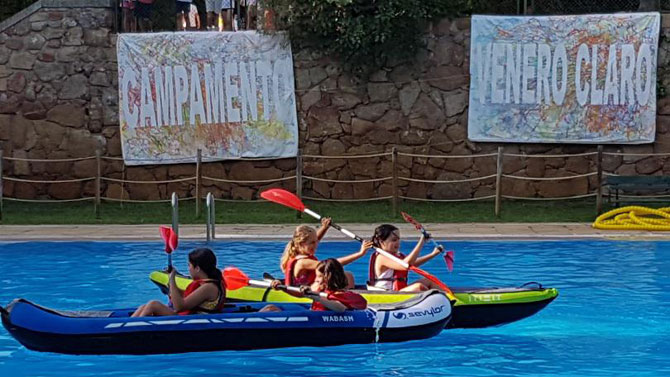 Actividades en Venero Claro.