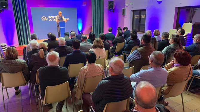 Imagen de archivo de un acto del PP.