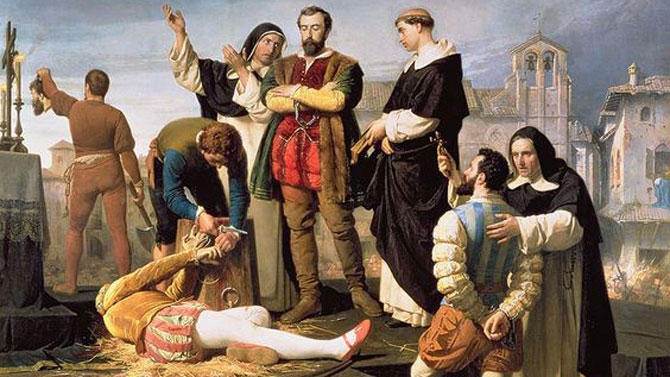 'Ejecuci&oacute;n de los comuneros': Antonio Gisbert.