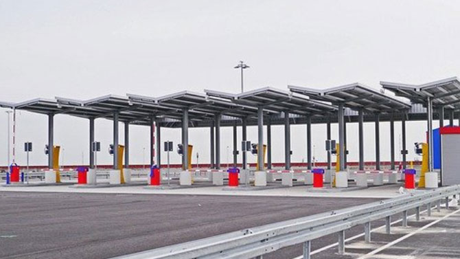 Imagen de archivo de un peaje.