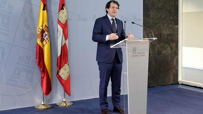 El presidente de la Junta en una reciente comparecencia.