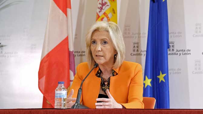 Rueda de prensa de la consejera de Sanidad.