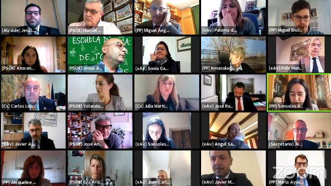 Pleno de abril en el Ayuntamiento de Ávila.