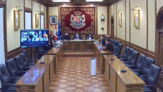 Pleno de abril en la Diputación de Ávila.