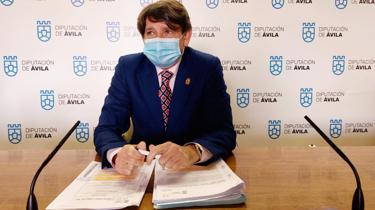 Juan Carlos Sánchez Mesón, portavoz del equipo de Gobierno de la Diputación.