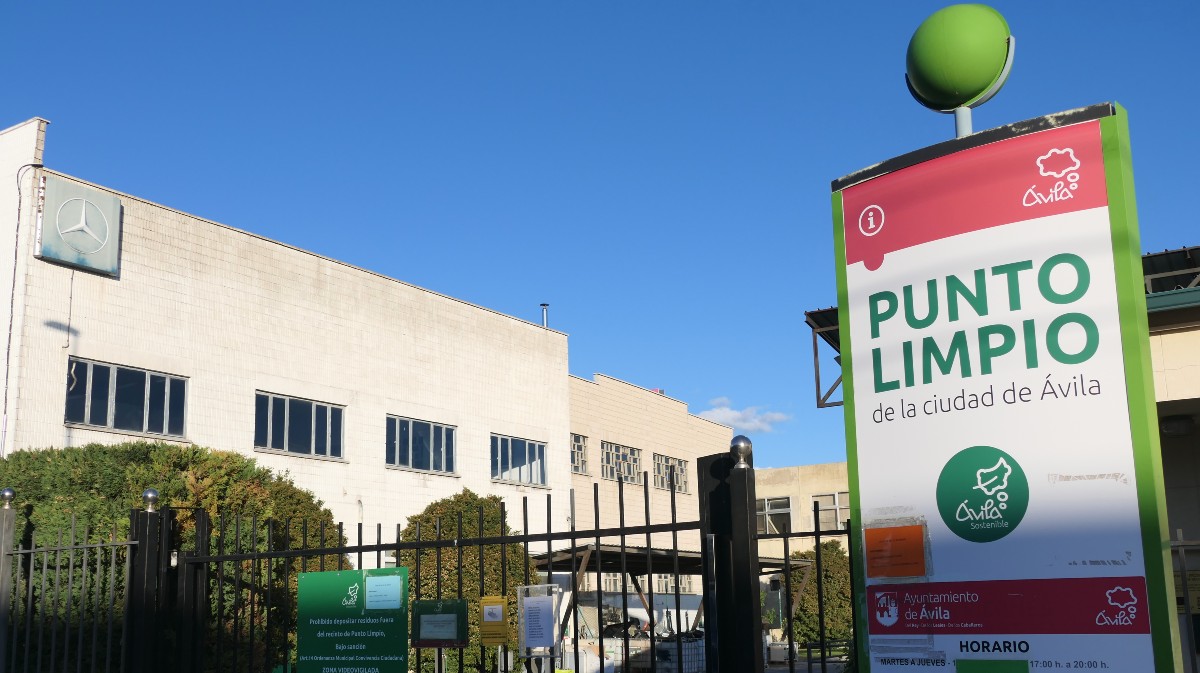 Punto Limpio en Ávila.