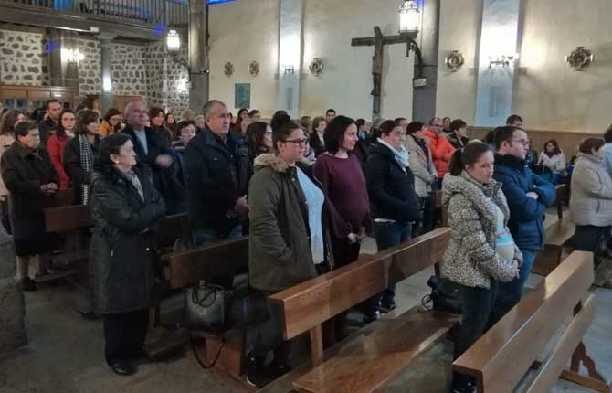 Imagen de archivo de una bendición de embarazadas en Sonsoles.