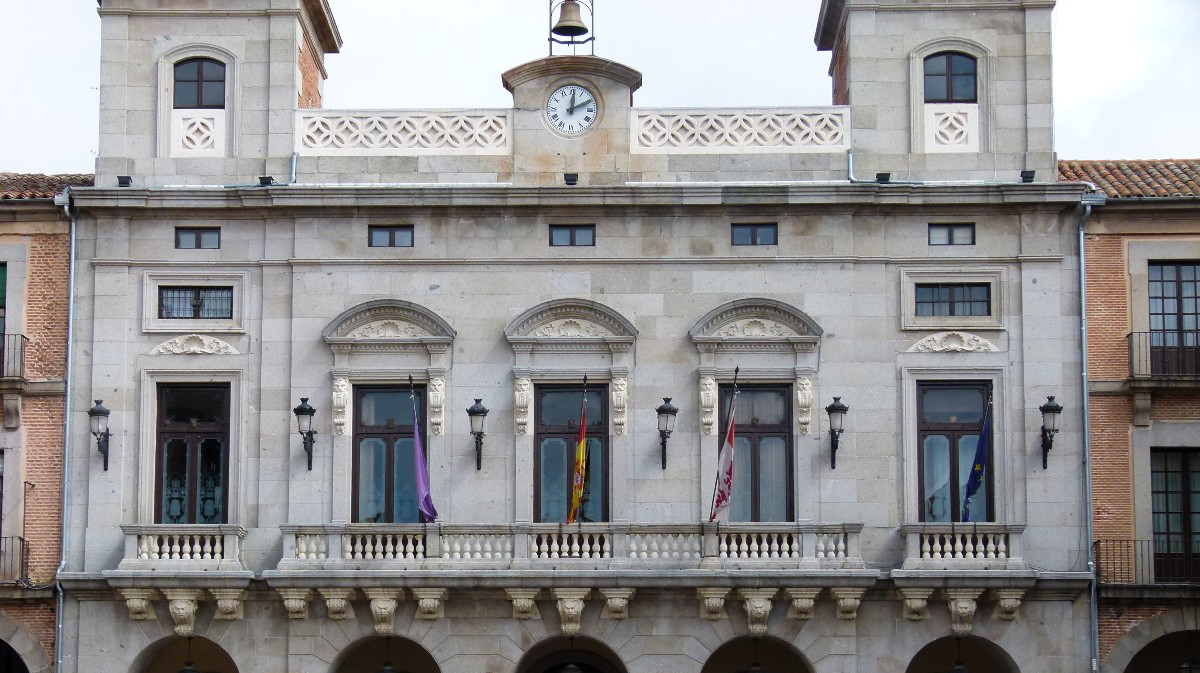 Fachada del Ayuntamiento de Ávila