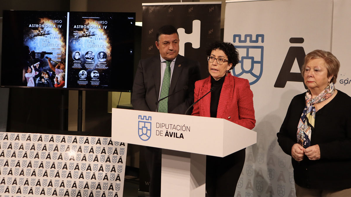 Presentación del curso astronómico ‘Ávila siente las estrellas’