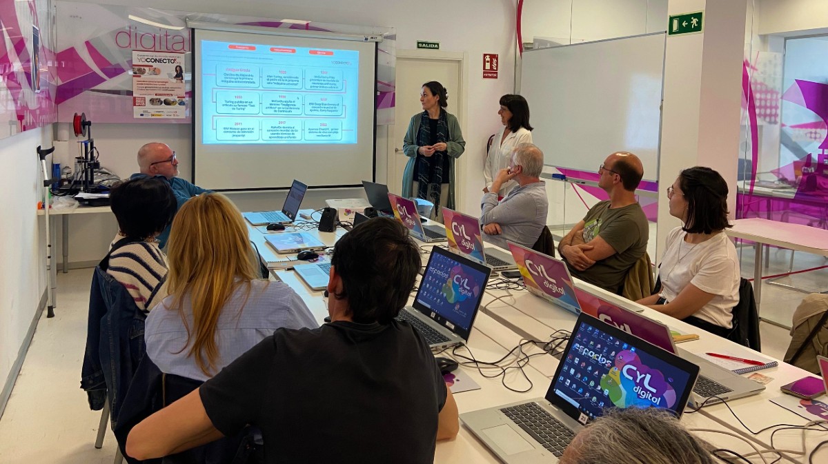 Curso sobre inteligencia artificual en el Espacio CyL Digital.