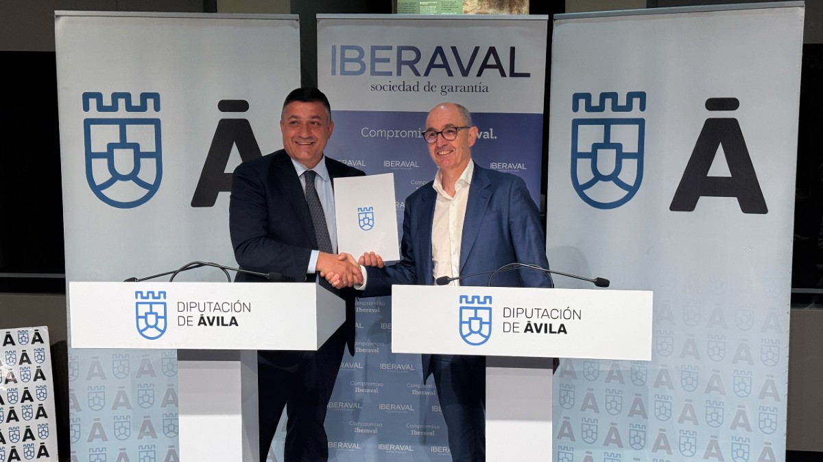 Renovaci&oacute;n del convenio entre Diputaci&oacute;n de &Aacute;vila e Iberaval.