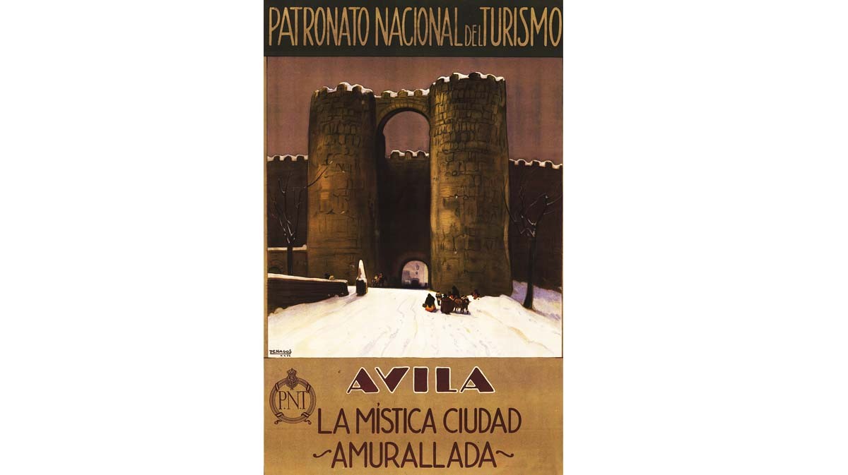 Cultura incorpora al Museo de Artes Decorativas un cartel turístico dedicado a Ávila