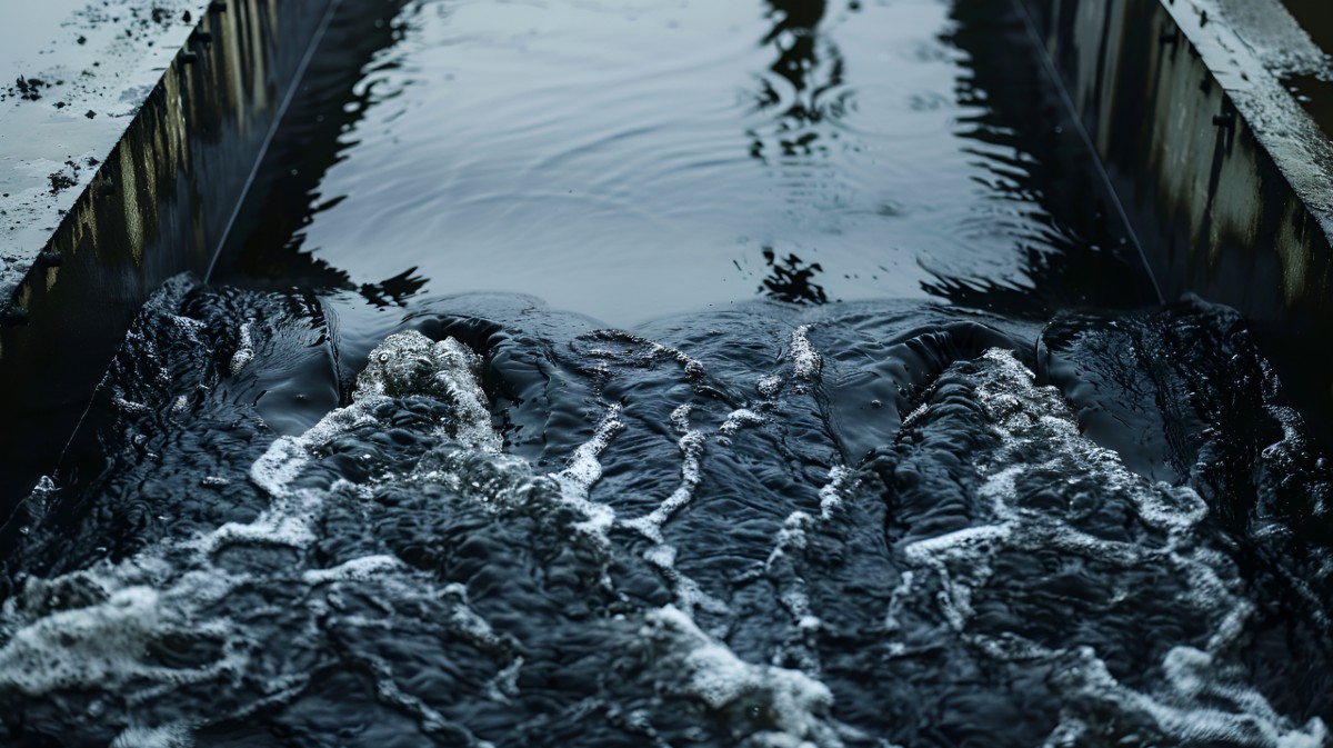 Imagen de arcvhivo de una canalizaci&oacute;in de aguas.
