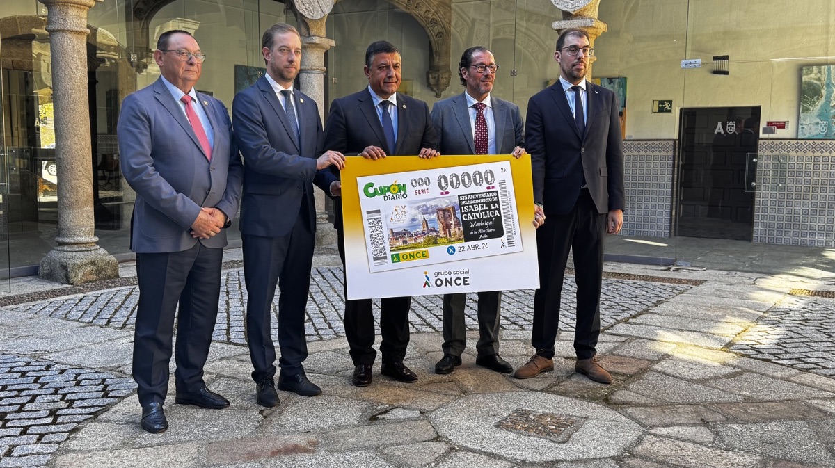 El aniversario del nacimiento de Isabel la Católica impulsa el sorteo diario de la ONCE