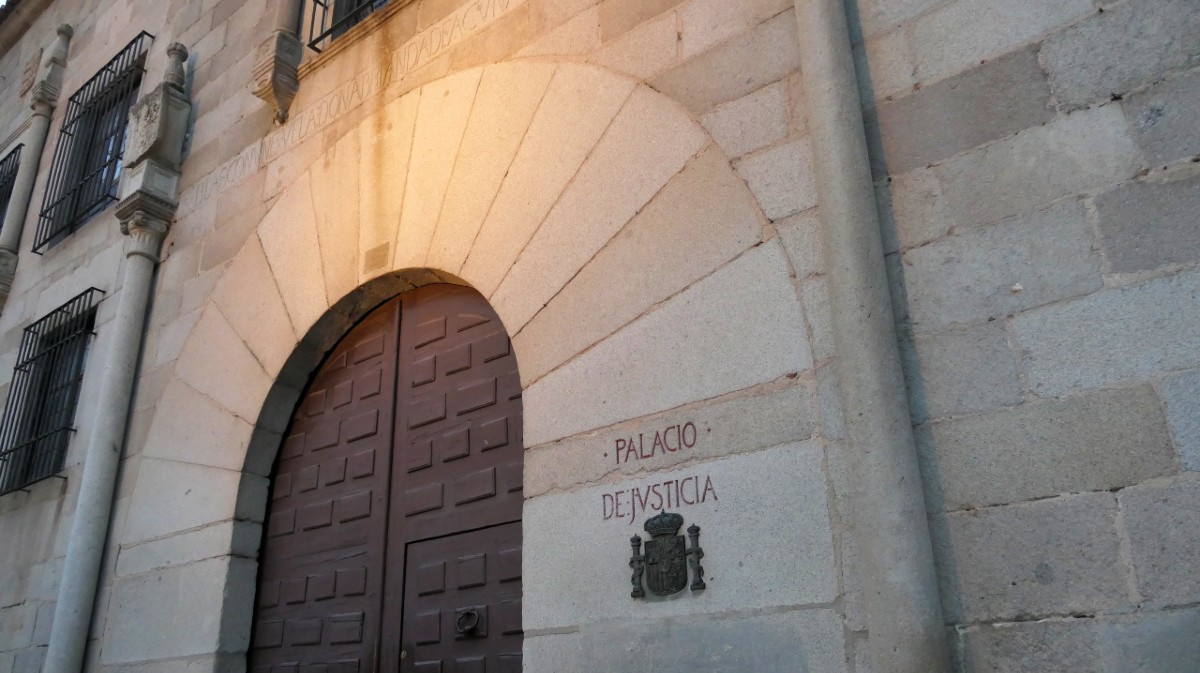 Audiencia Provincial de &Aacute;vila.