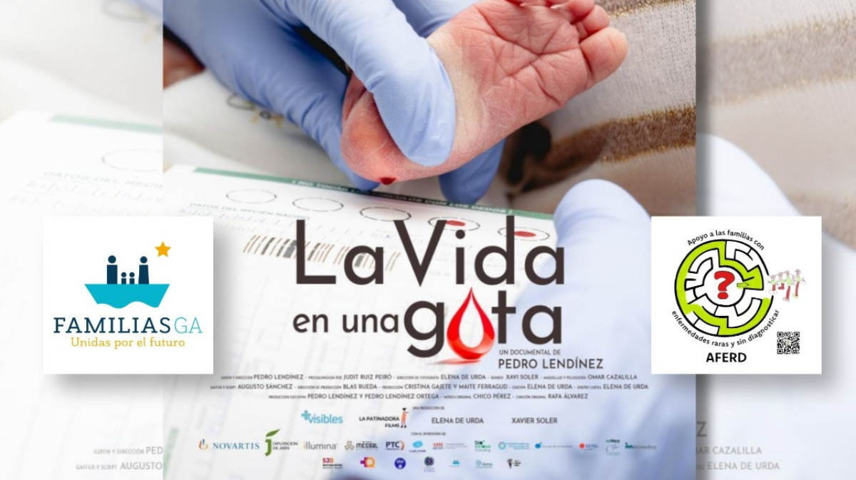 Cartel del documental 'La vida en una gota'.