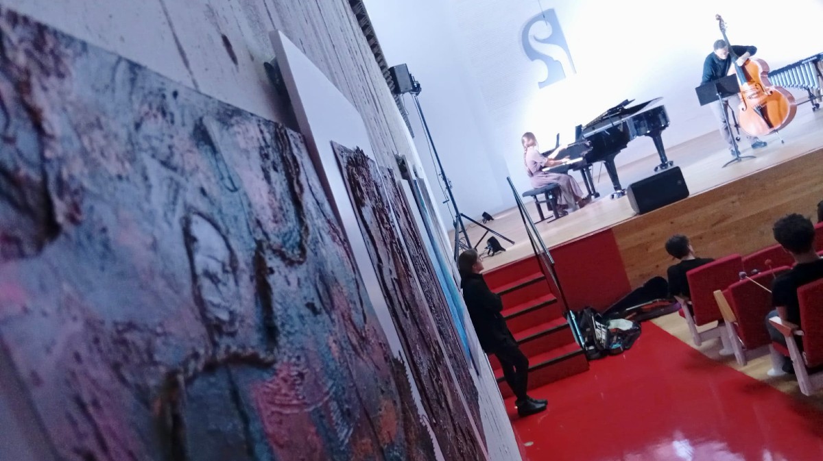 Presentaci&oacute;n del proyecto &lsquo;Music&Art&rsquo; en el Conservatorio de M&uacute;sica de &Aacute;vila.