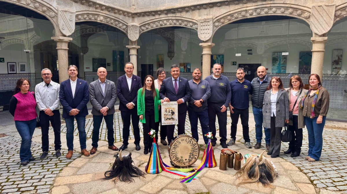 Casavieja se prepara para acoger Mascarávila como como escaparate de la tradición abulense