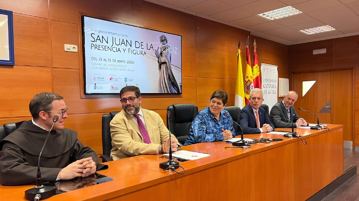 Presentaci&oacute;n del congreso internacional sobre San Juan de la Cruz.