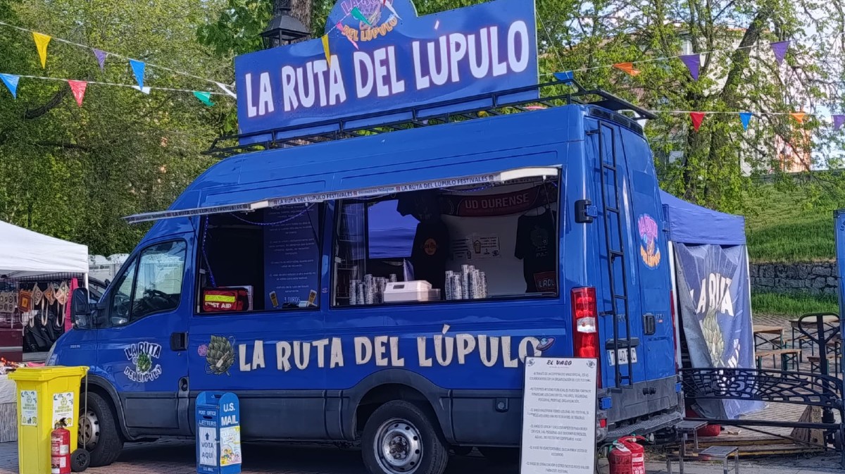 &Aacute;vila Beer Fest en el parque de San Antonio.