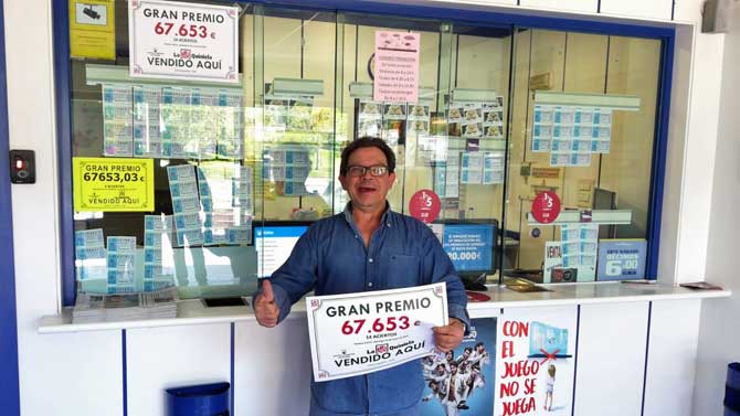 Pedro Martín Valera, responsable de la Administración de Loterías número 1,