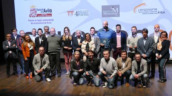 Premiados en Avilacine en 2018.