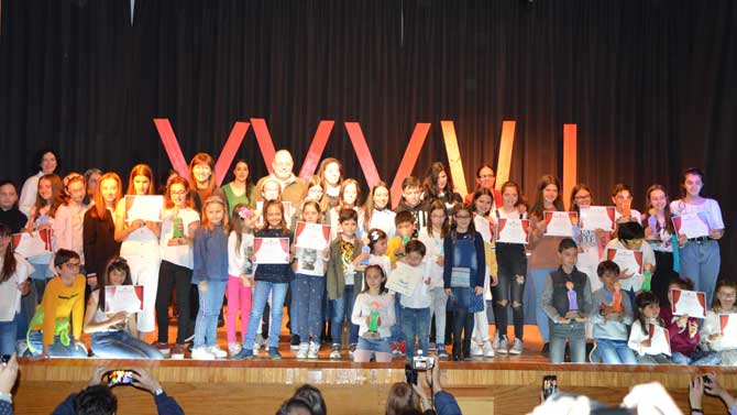 Entrega de premios del Certamen Nacional de Teatro Infantil Santa Teresa.