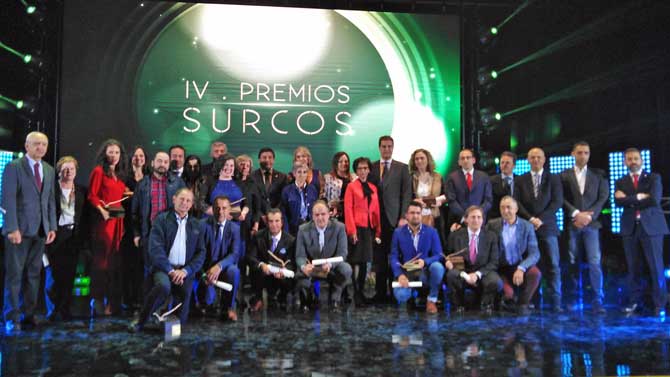 Entrega de los Premios Surco en Arévalo.