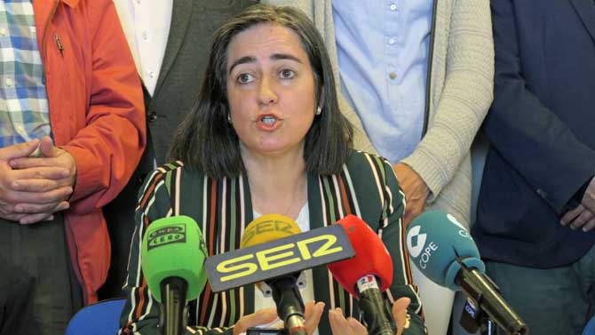 Sánchez-Reyes en rueda de prensa este lunes.