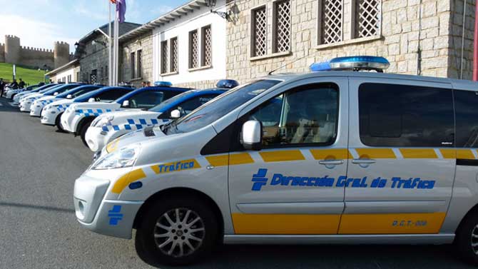 Vehículos de la Policía Local.