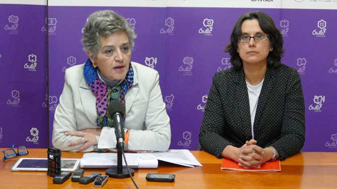 Imagen de archivo de Montserrat Barcenilla y Henar Alonso.